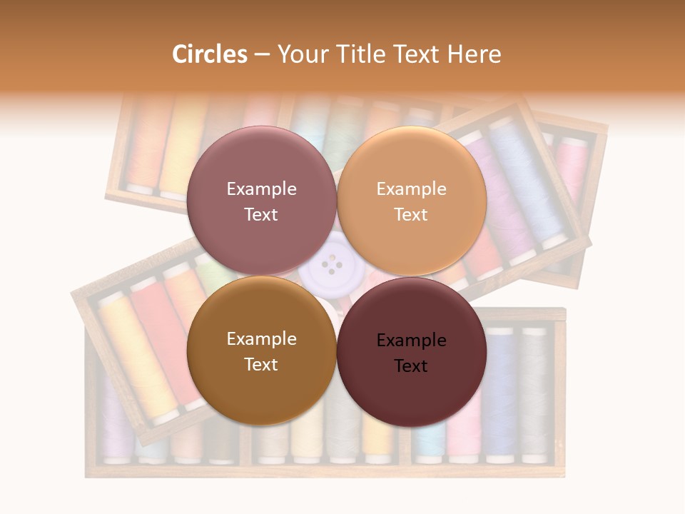 Roll Wood Color PowerPoint Template