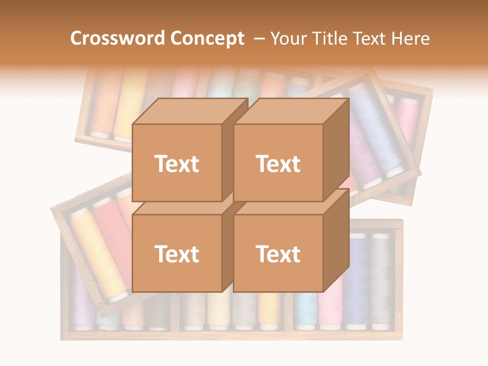 Roll Wood Color PowerPoint Template