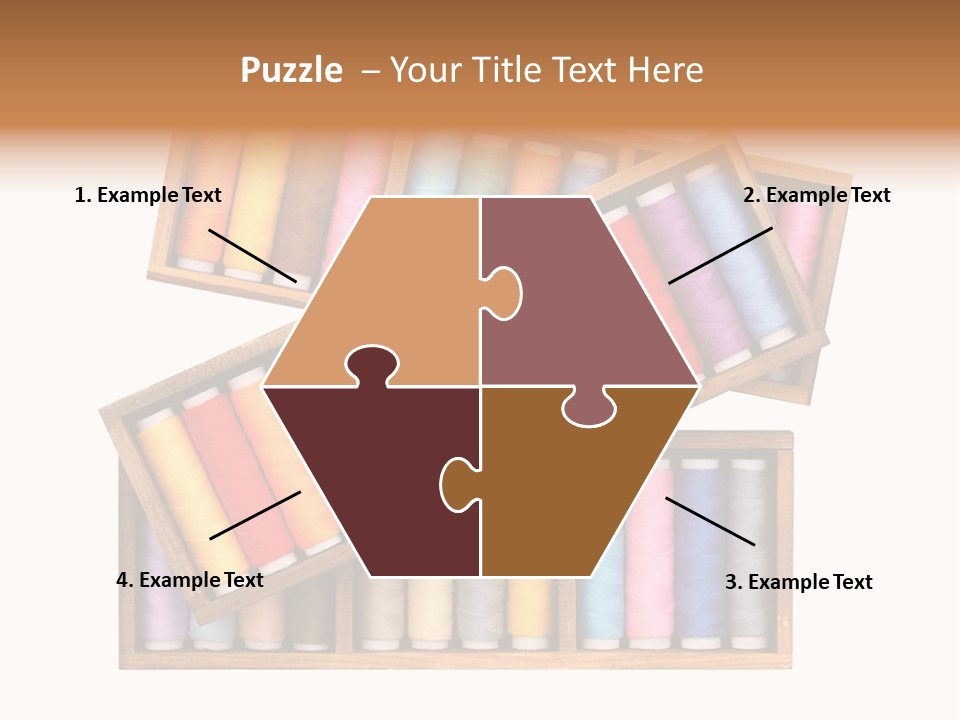 Roll Wood Color PowerPoint Template