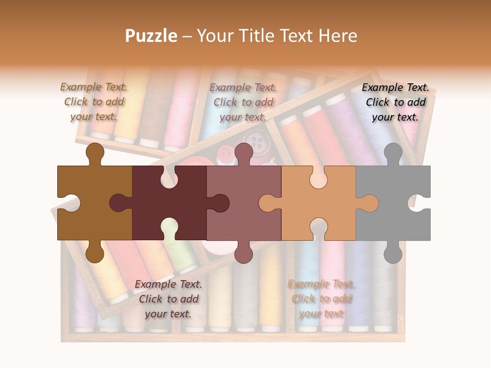 Roll Wood Color PowerPoint Template