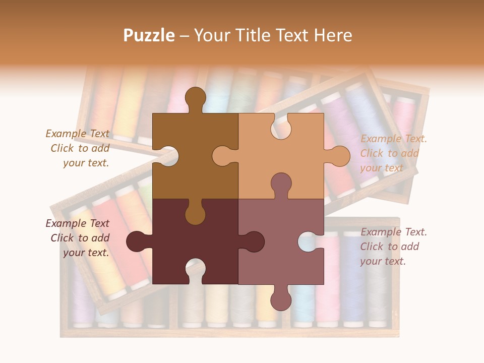 Roll Wood Color PowerPoint Template