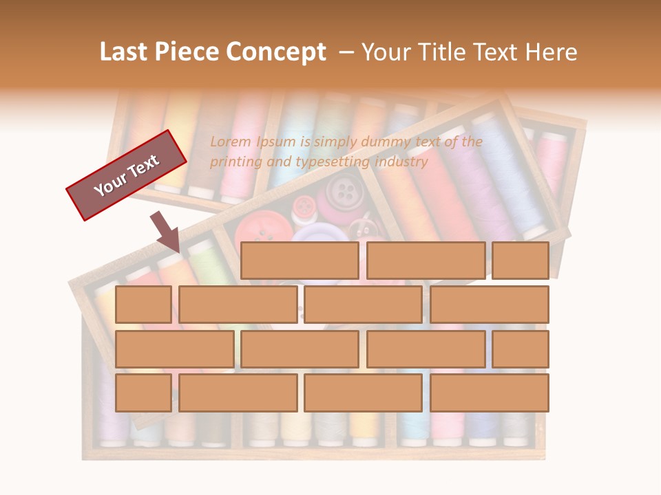 Roll Wood Color PowerPoint Template