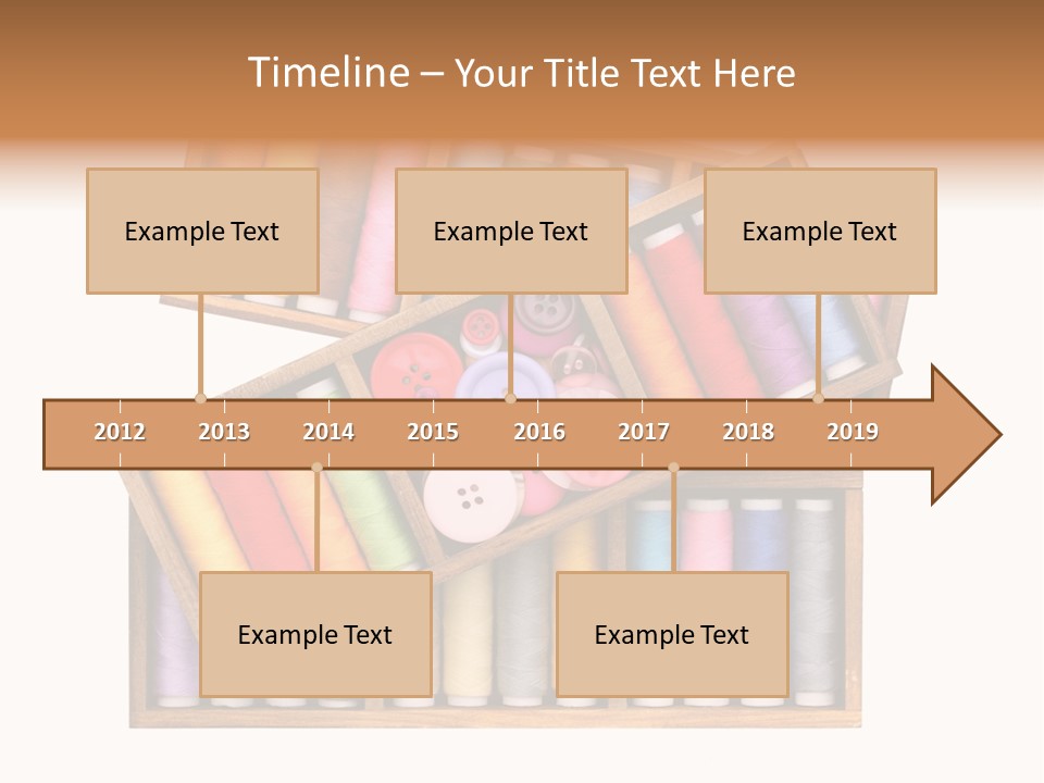 Roll Wood Color PowerPoint Template