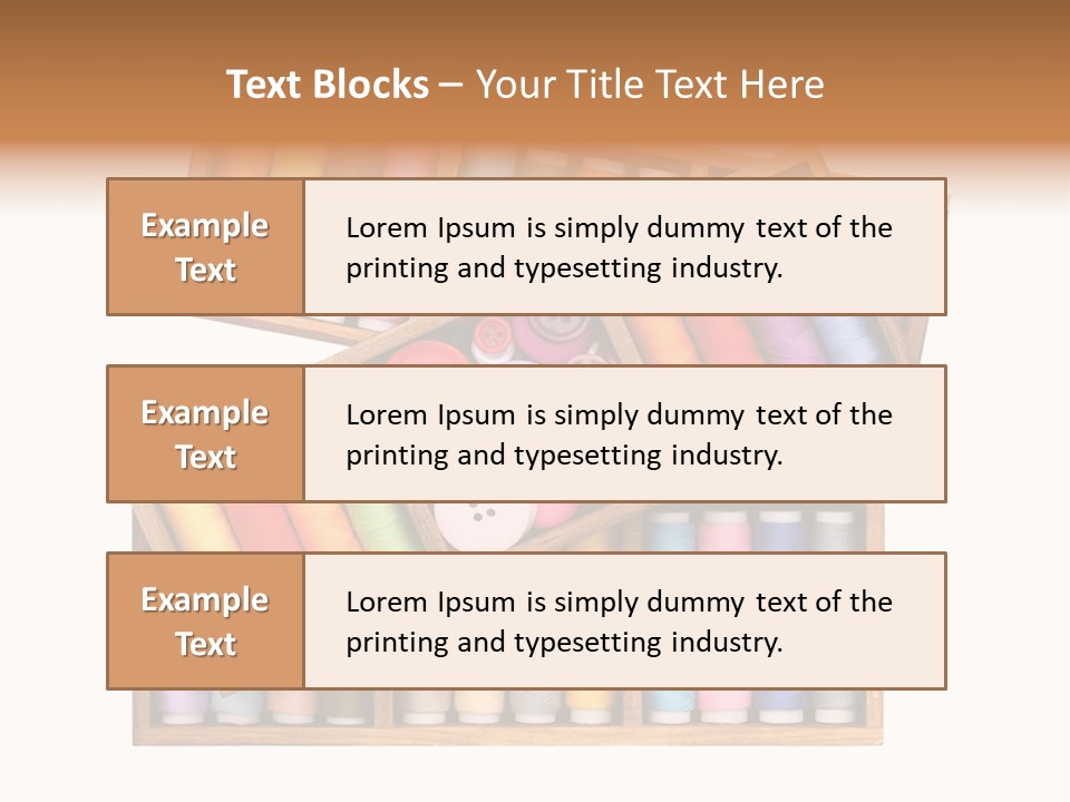 Roll Wood Color PowerPoint Template