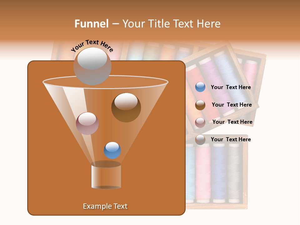 Roll Wood Color PowerPoint Template