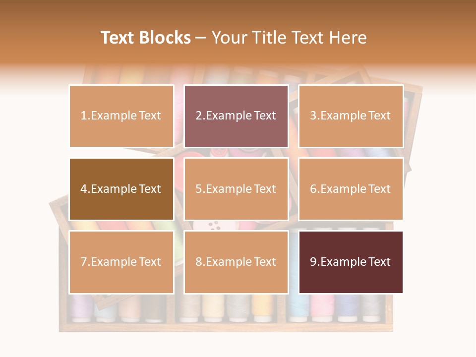 Roll Wood Color PowerPoint Template