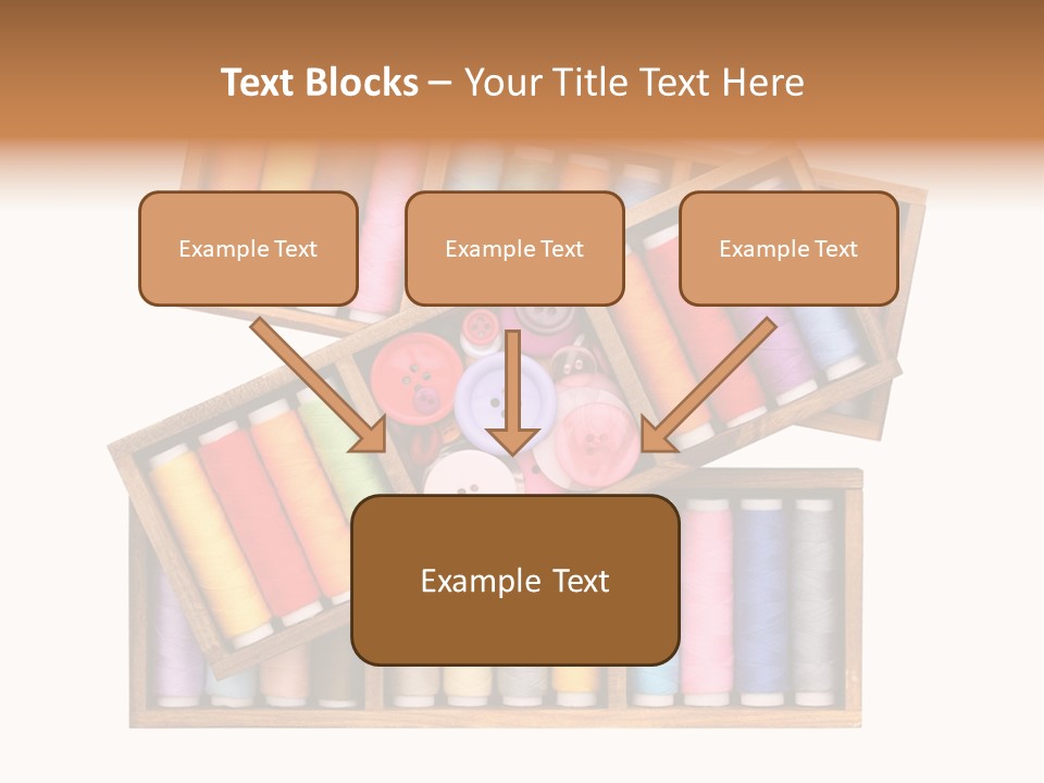 Roll Wood Color PowerPoint Template