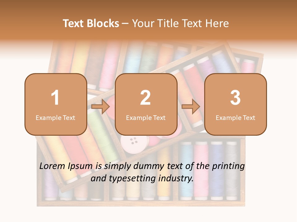 Roll Wood Color PowerPoint Template