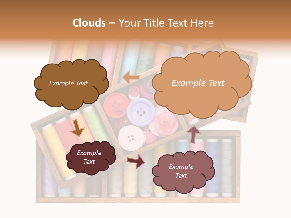 Roll Wood Color PowerPoint Template