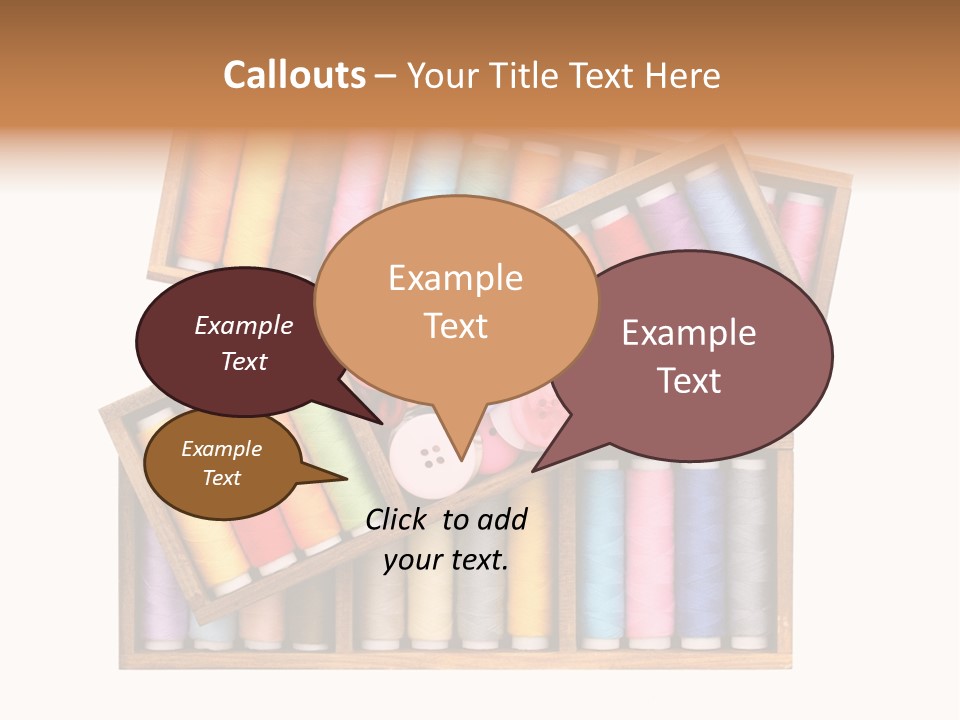 Roll Wood Color PowerPoint Template