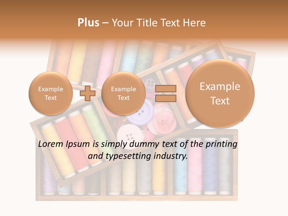 Roll Wood Color PowerPoint Template