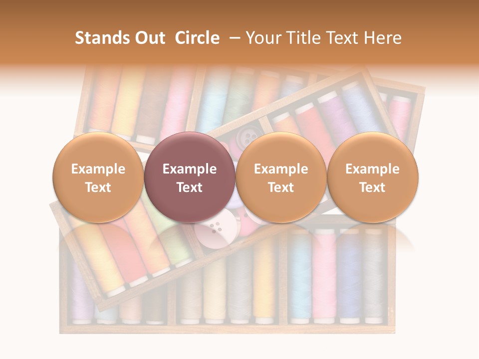 Roll Wood Color PowerPoint Template