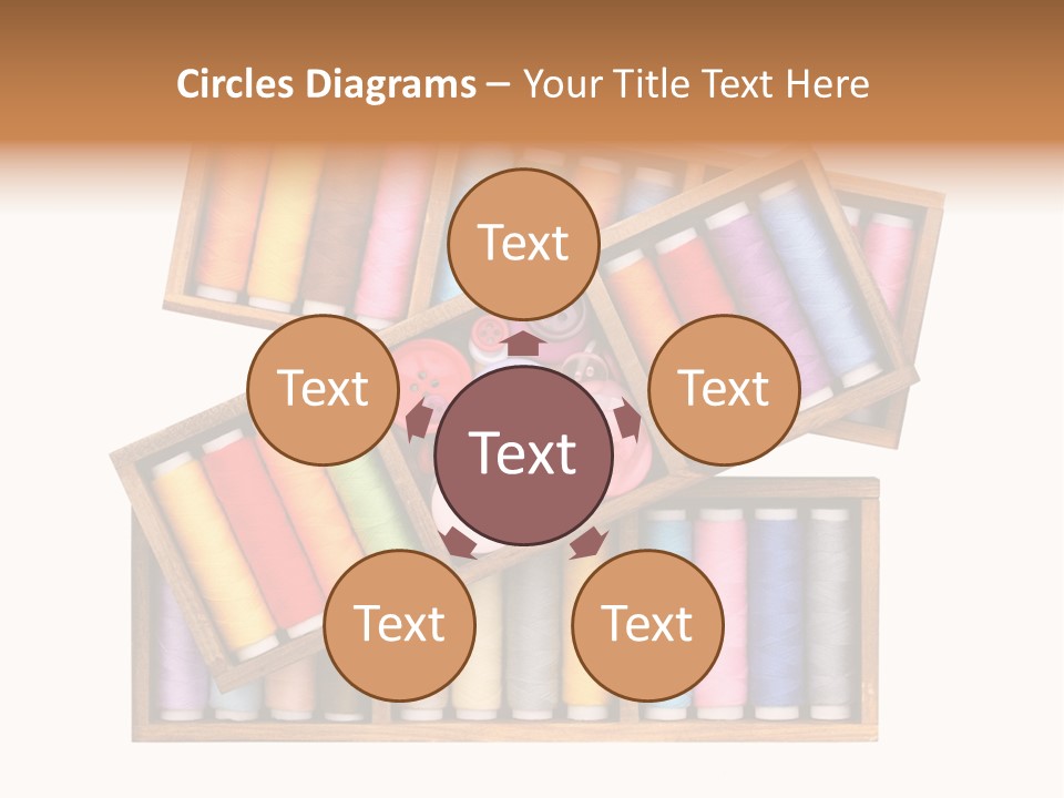 Roll Wood Color PowerPoint Template