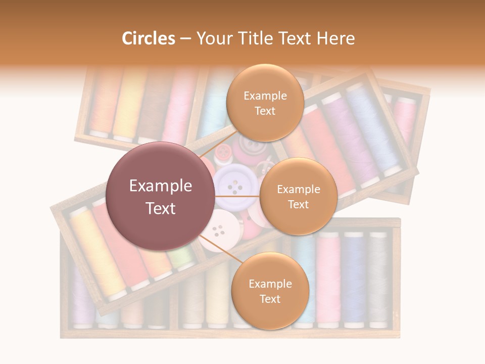 Roll Wood Color PowerPoint Template