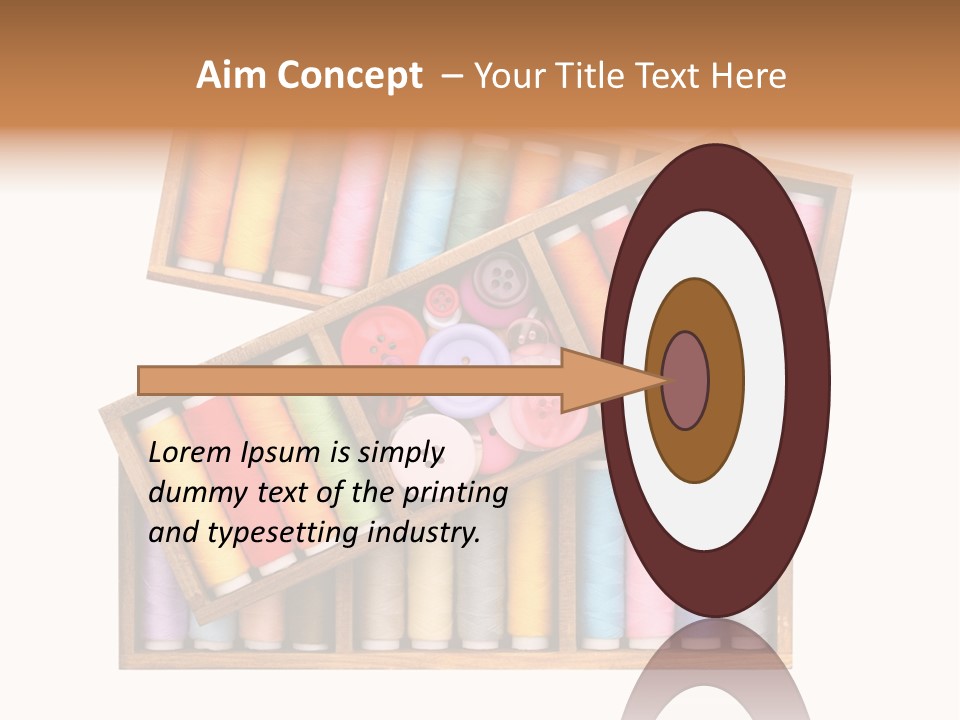 Roll Wood Color PowerPoint Template