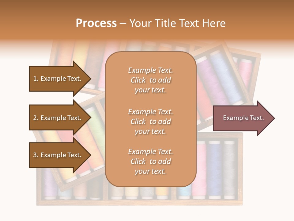 Roll Wood Color PowerPoint Template