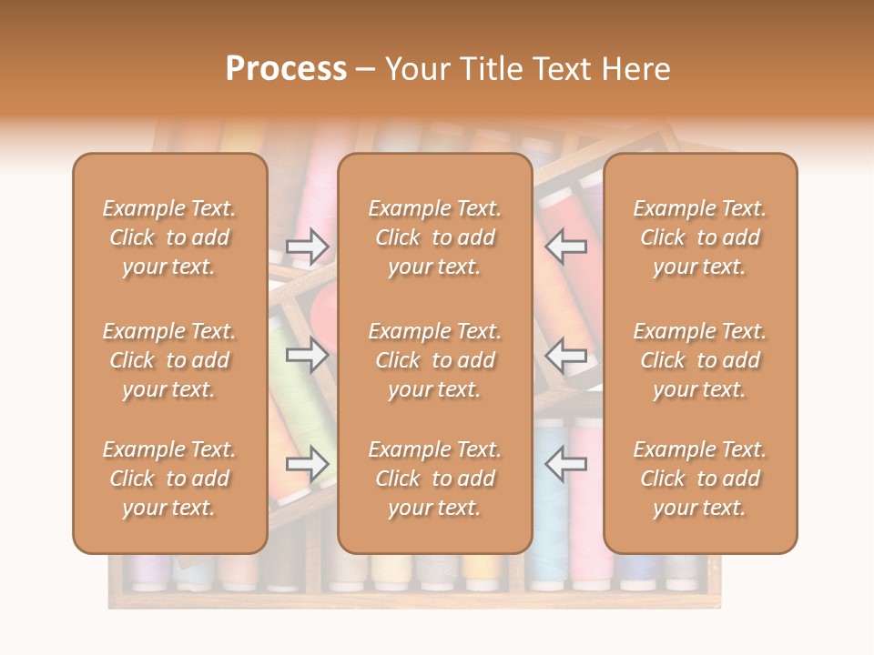 Roll Wood Color PowerPoint Template