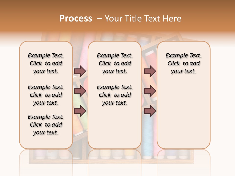 Roll Wood Color PowerPoint Template