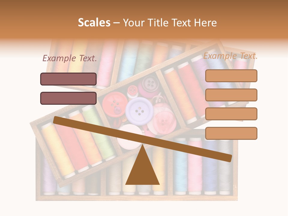 Roll Wood Color PowerPoint Template