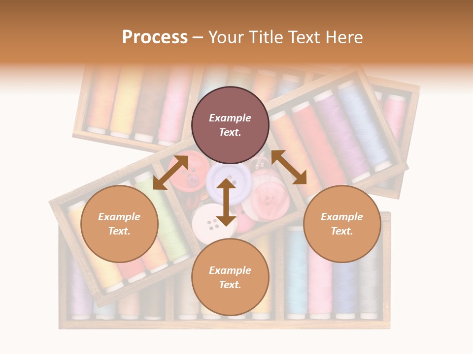 Roll Wood Color PowerPoint Template