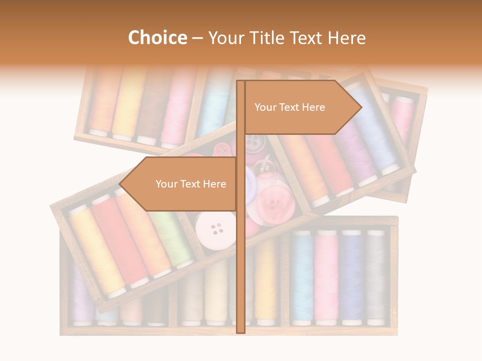 Roll Wood Color PowerPoint Template