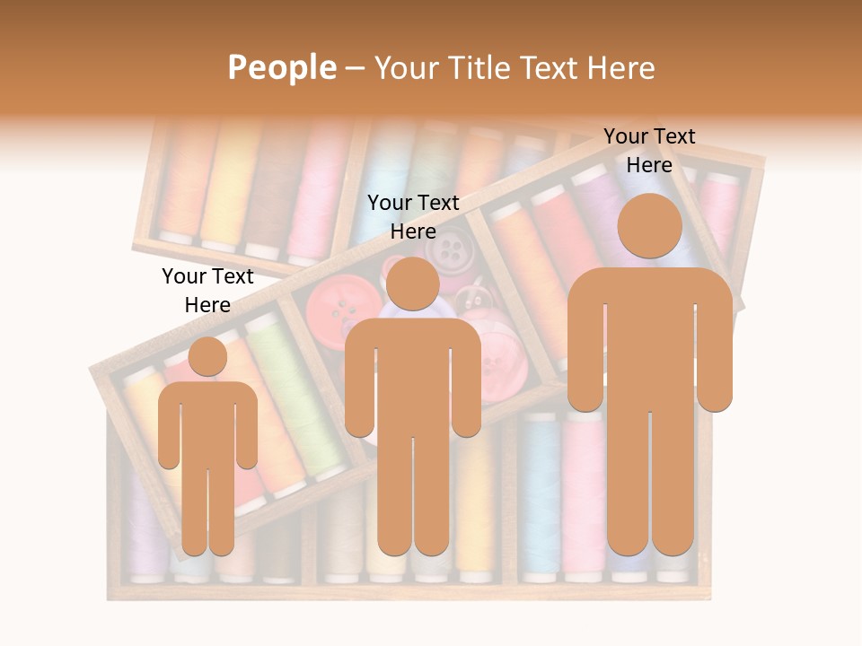 Roll Wood Color PowerPoint Template