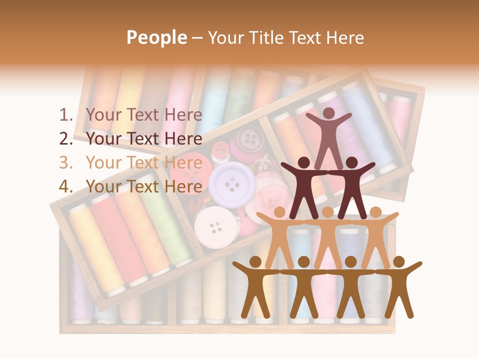 Roll Wood Color PowerPoint Template