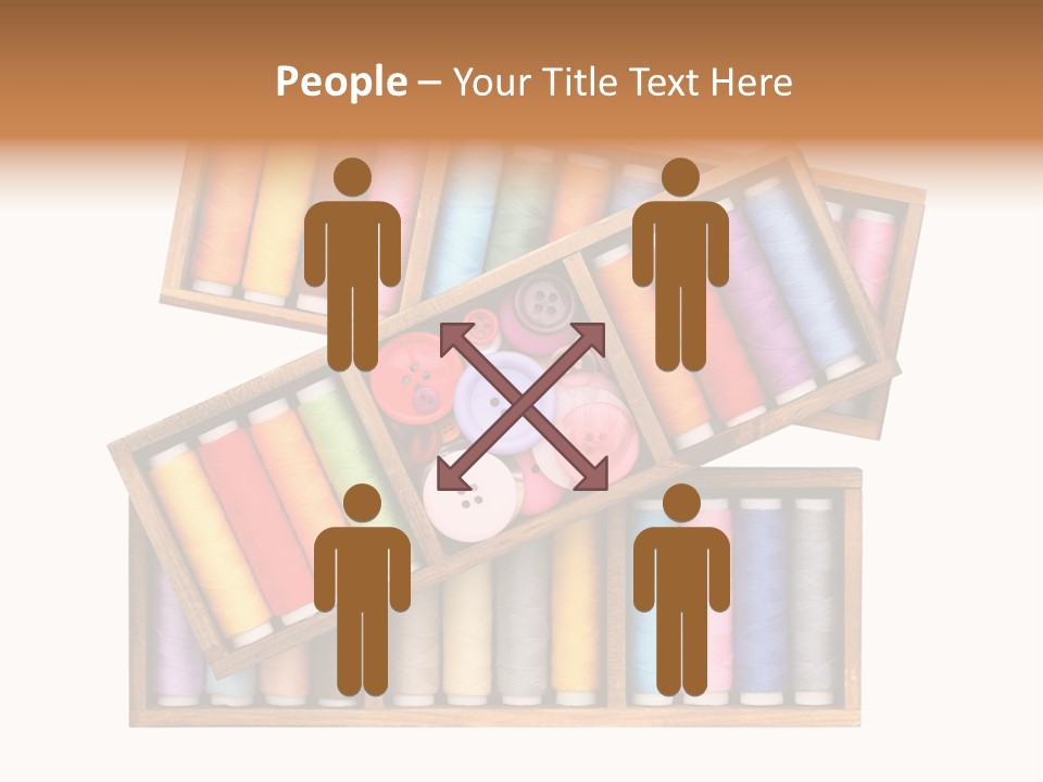 Roll Wood Color PowerPoint Template