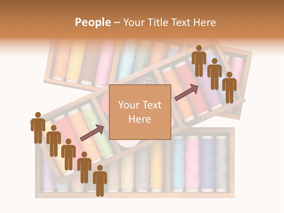 Roll Wood Color PowerPoint Template