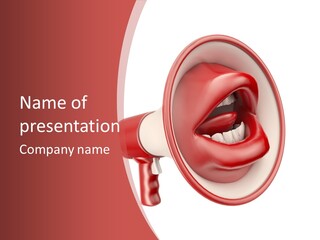 Young Sound Enthusiasm PowerPoint Template