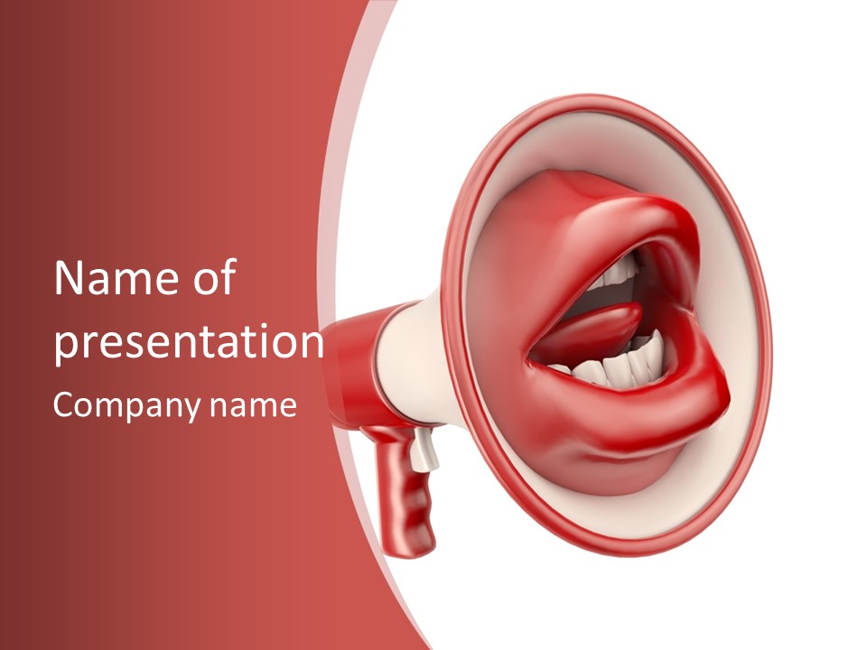 Young Sound Enthusiasm PowerPoint Template