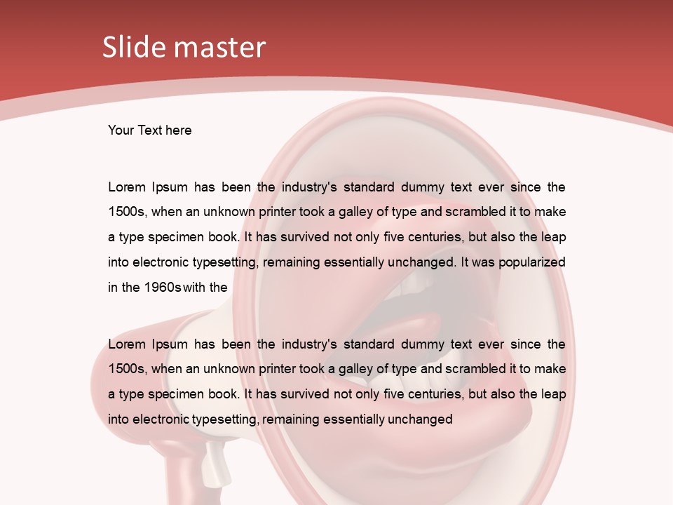 Young Sound Enthusiasm PowerPoint Template