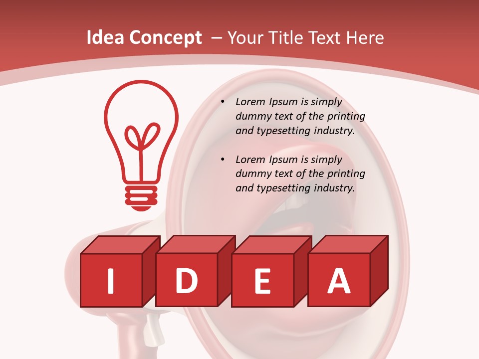 Young Sound Enthusiasm PowerPoint Template