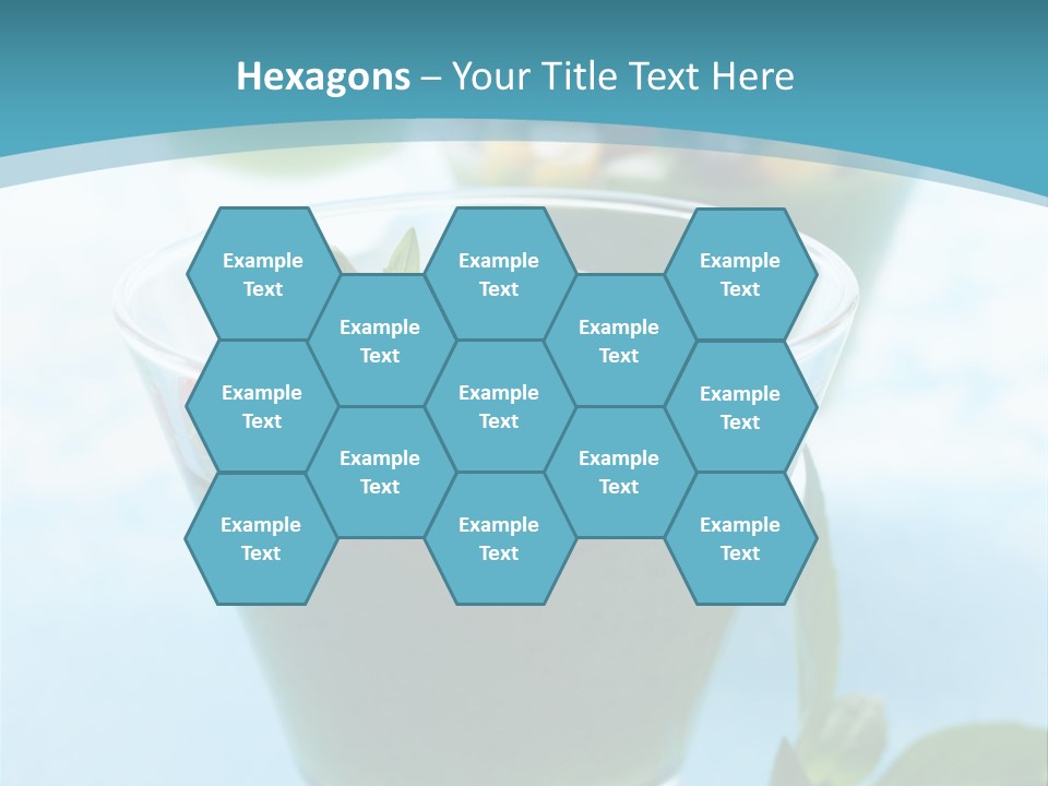 Vertical Food Cold PowerPoint Template