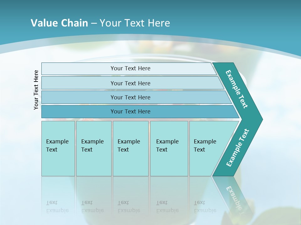 Vertical Food Cold PowerPoint Template