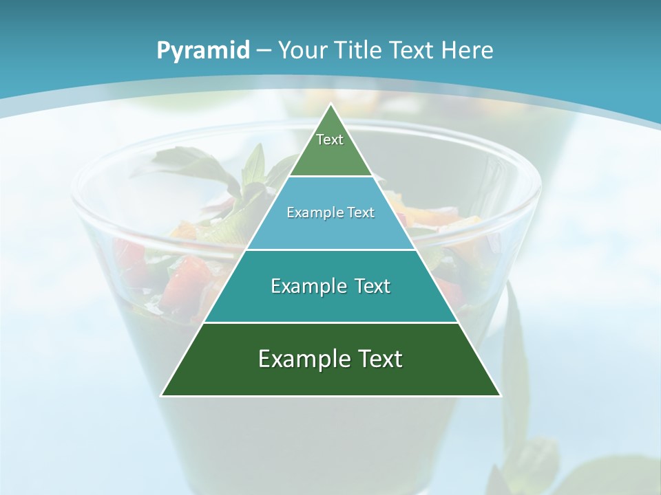 Vertical Food Cold PowerPoint Template