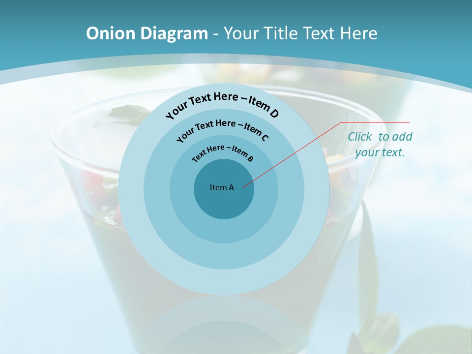 Vertical Food Cold PowerPoint Template