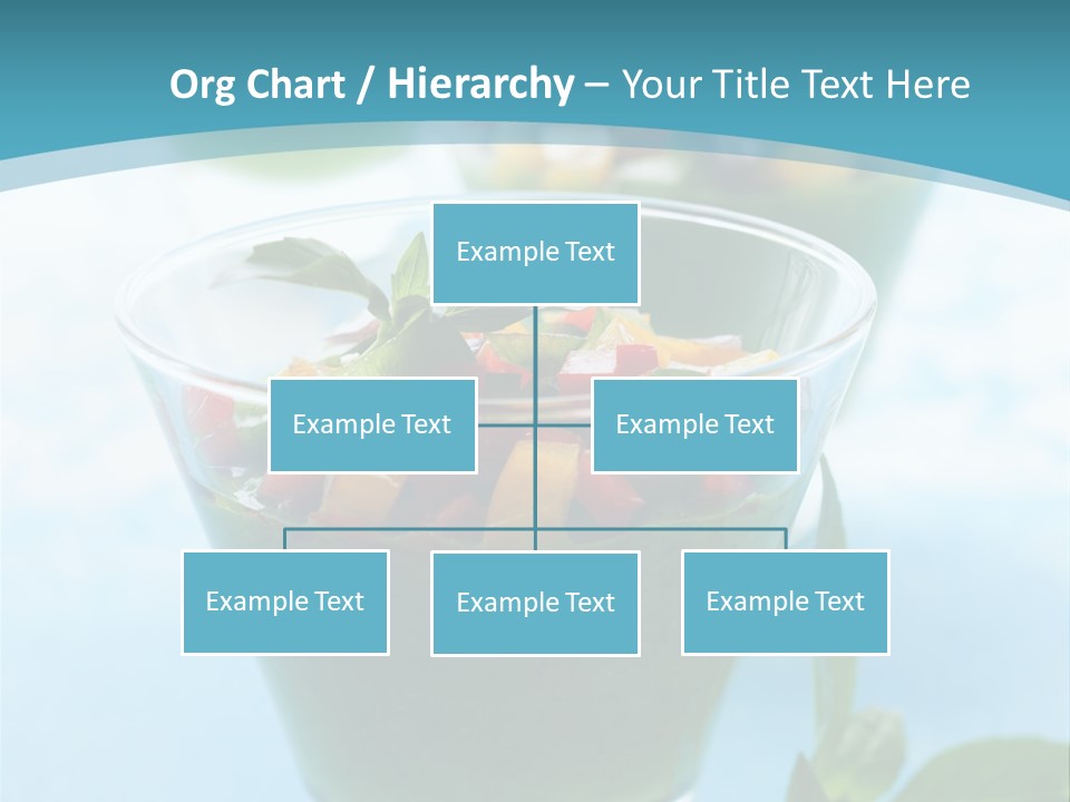 Vertical Food Cold PowerPoint Template