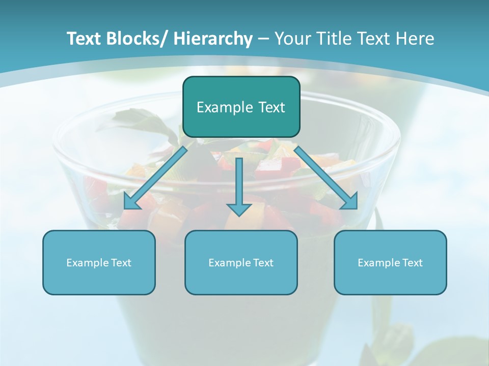 Vertical Food Cold PowerPoint Template