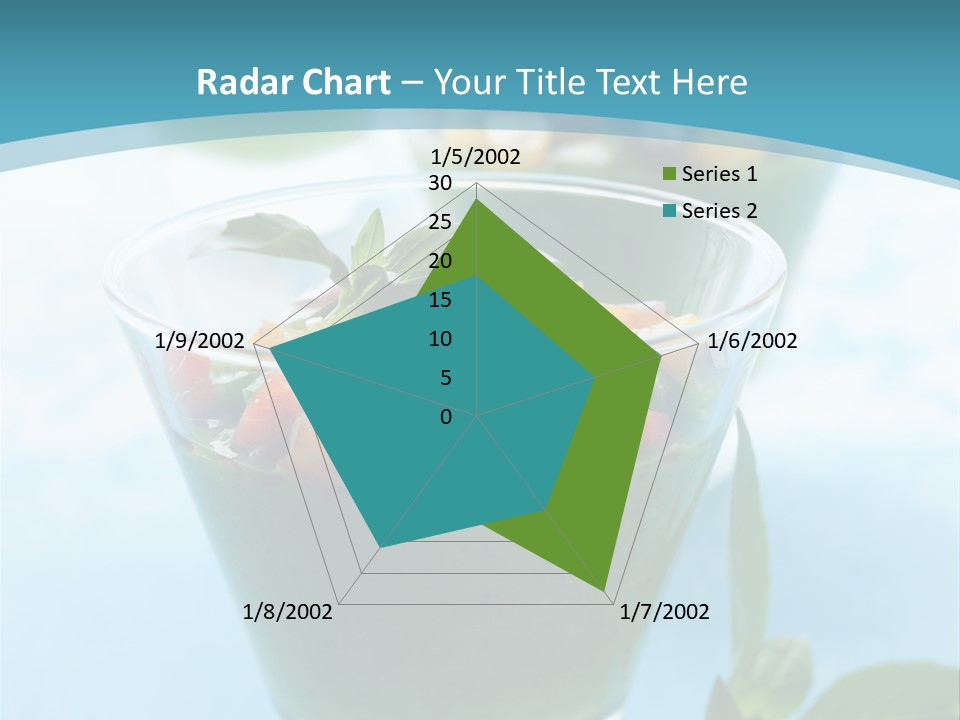 Vertical Food Cold PowerPoint Template