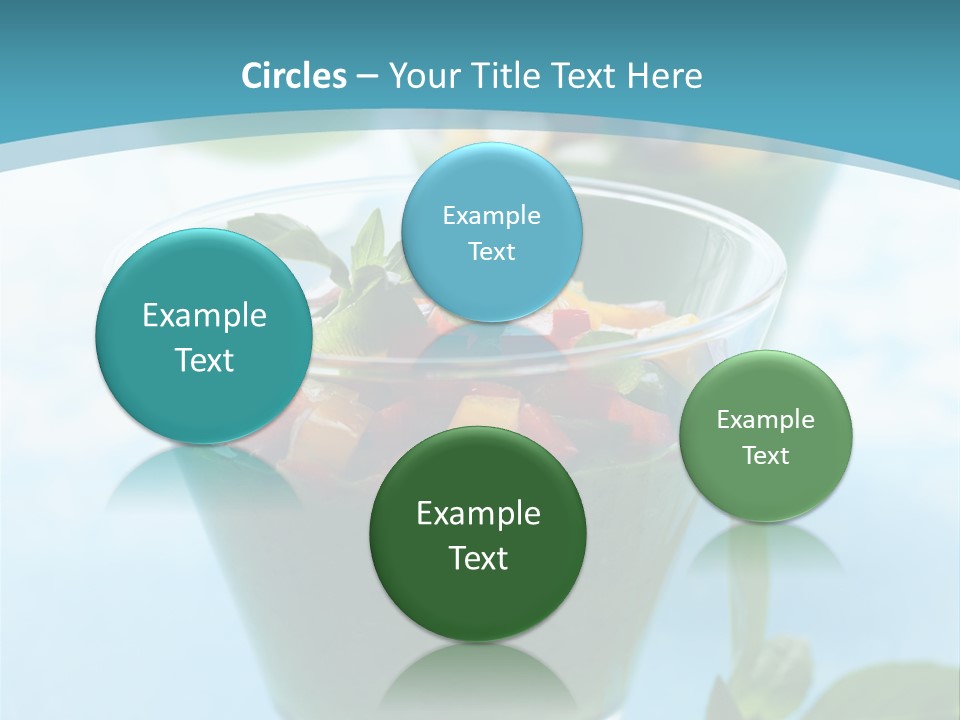Vertical Food Cold PowerPoint Template