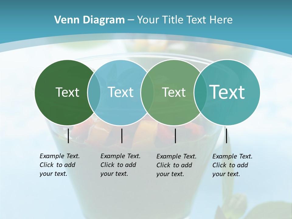 Vertical Food Cold PowerPoint Template