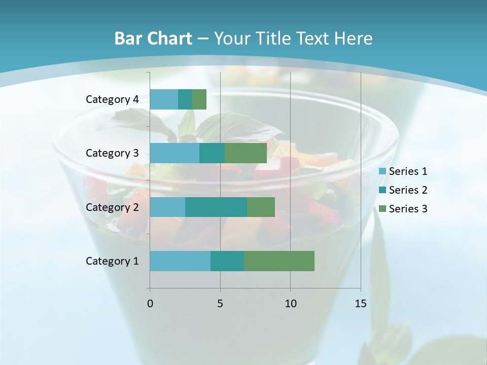Vertical Food Cold PowerPoint Template