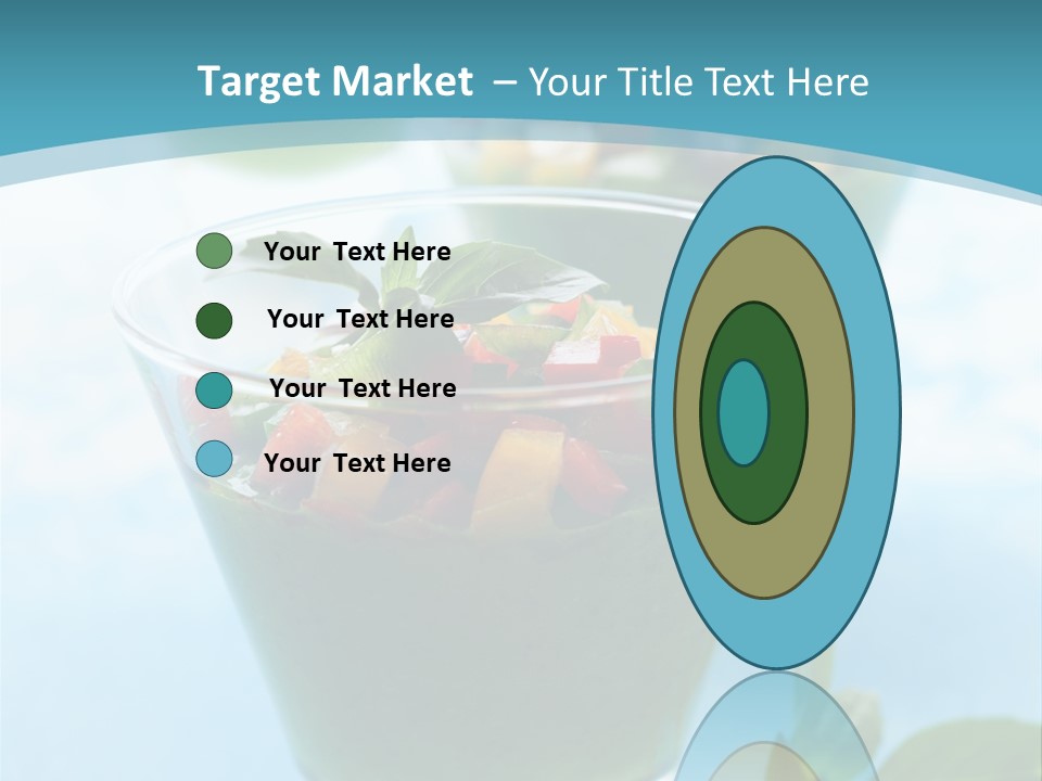 Vertical Food Cold PowerPoint Template