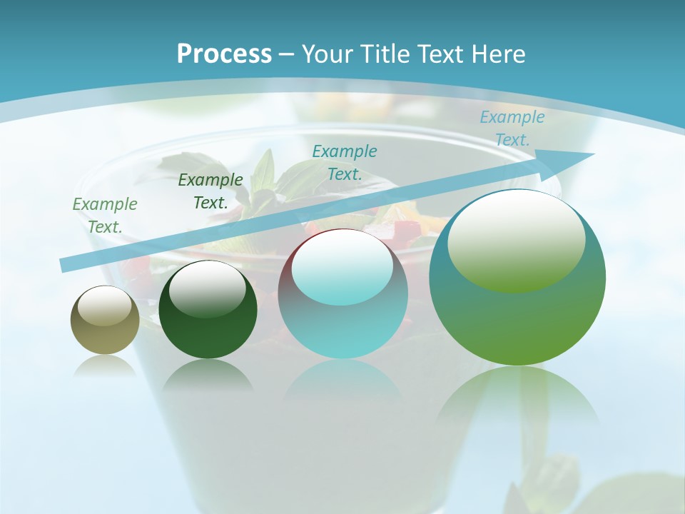 Vertical Food Cold PowerPoint Template