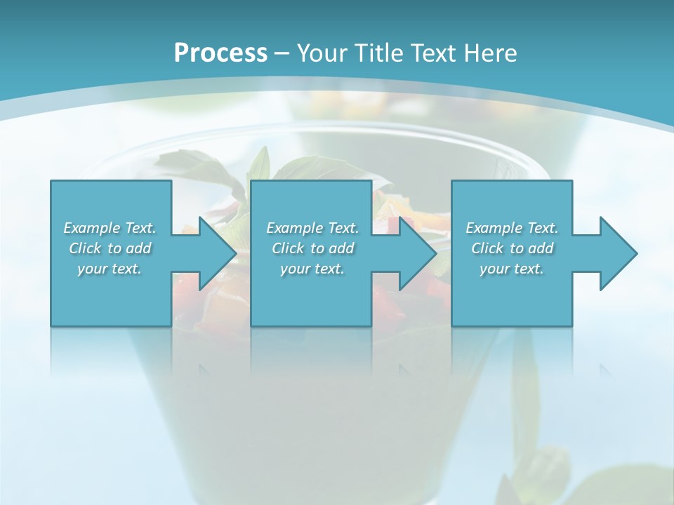 Vertical Food Cold PowerPoint Template
