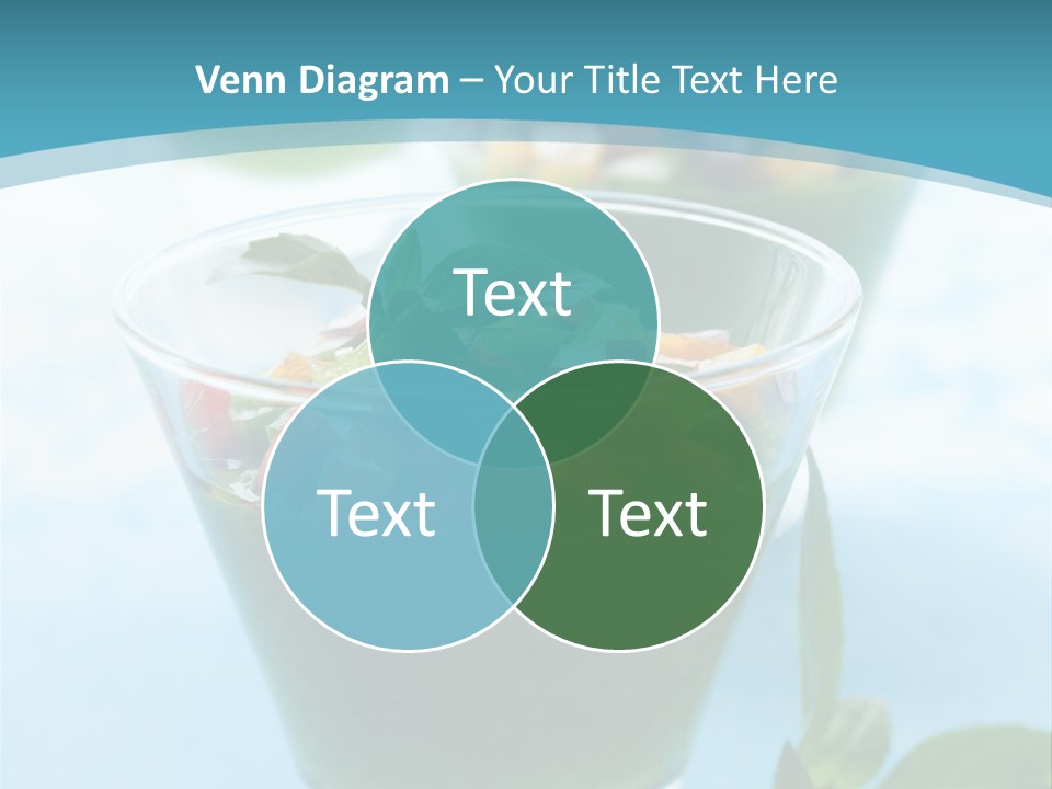 Vertical Food Cold PowerPoint Template