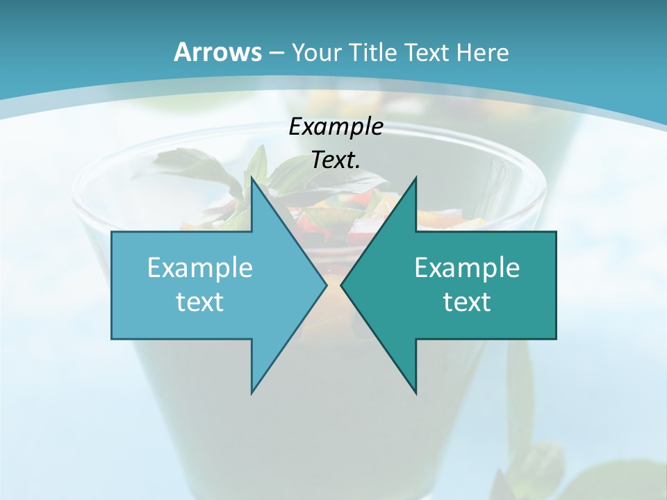 Vertical Food Cold PowerPoint Template