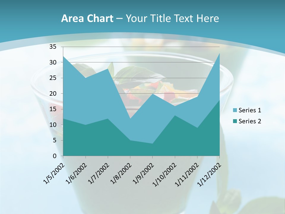 Vertical Food Cold PowerPoint Template