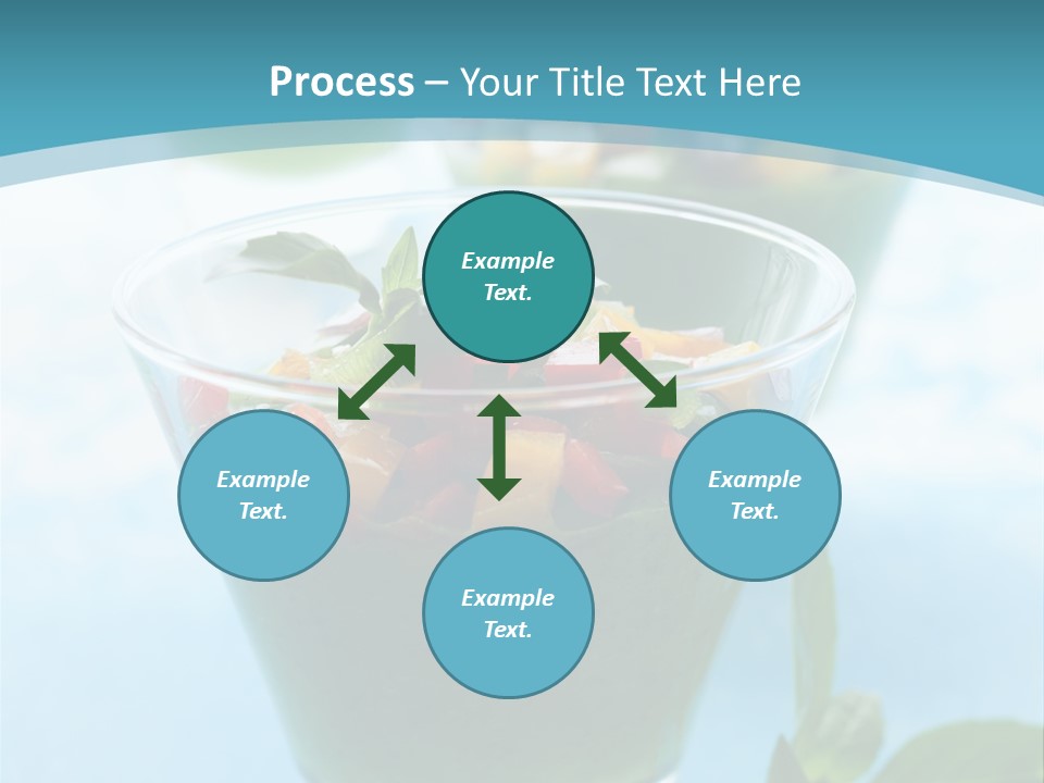 Vertical Food Cold PowerPoint Template